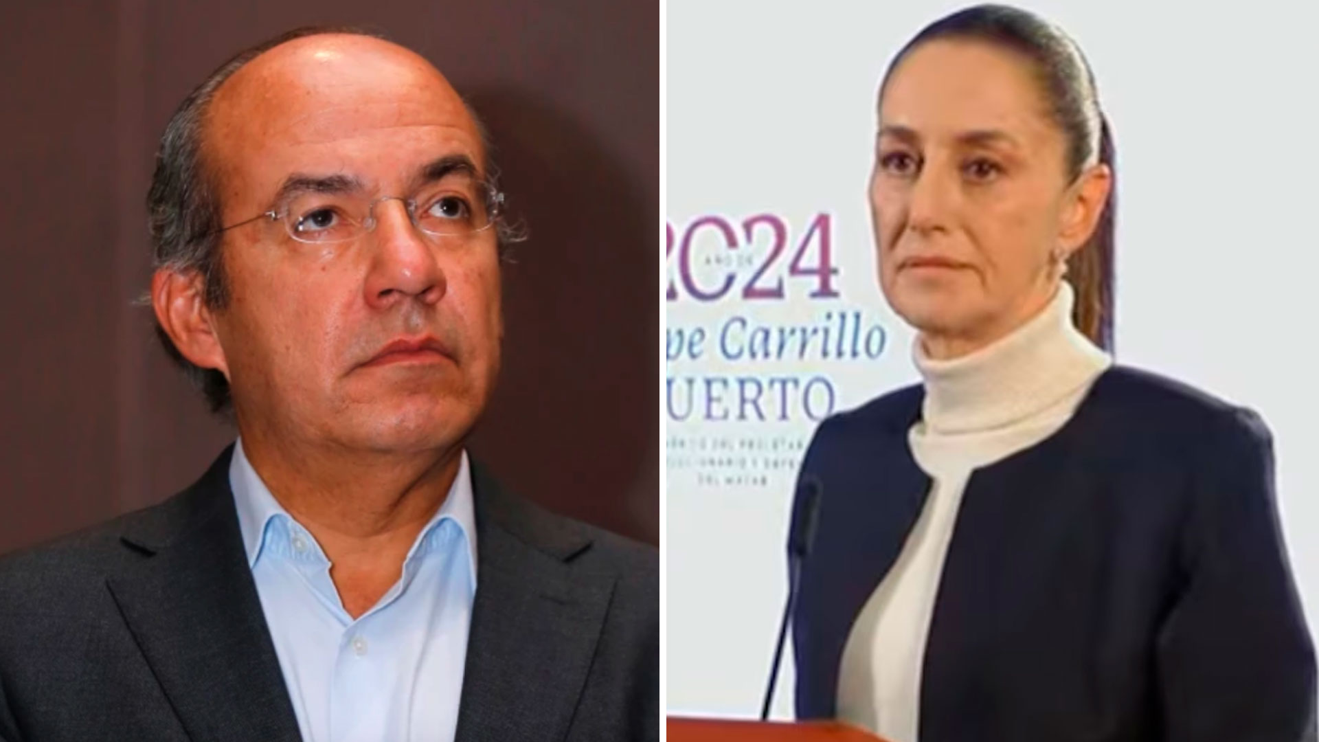 Sheinbaum responde a Calderón: “Su sexenio fue el más intervencionista”