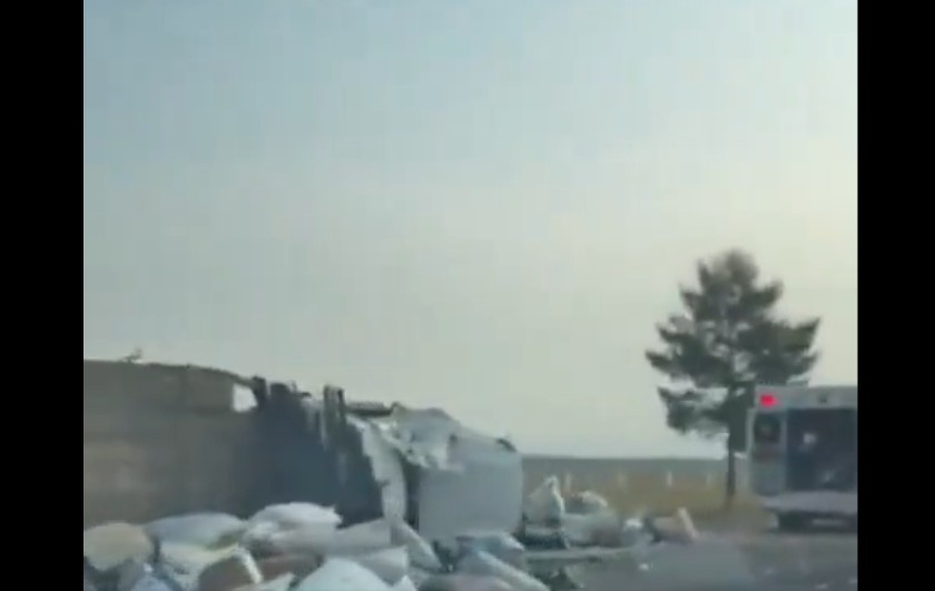 Accidente grave en la carretera Amozoc-Perote hoy 23 de mayo de 2025