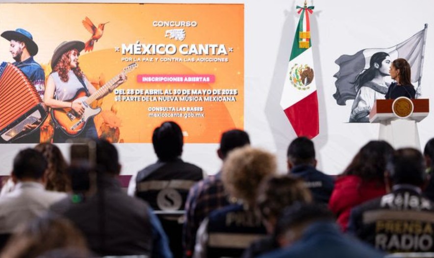 Sigue abierta la convocatoria “México canta por la paz y contra las adicciones”