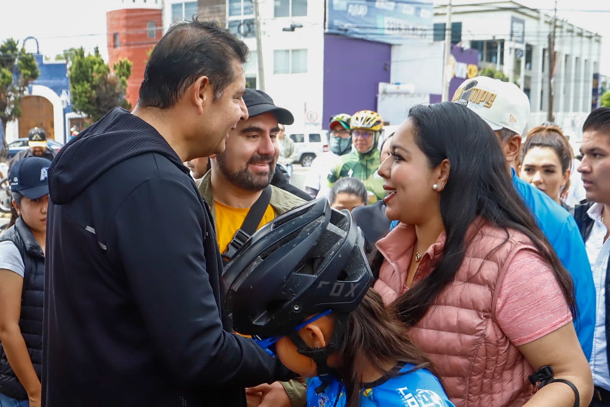 San Pedro Cholula celebra una década de la Vía Recreativa Metropolitana