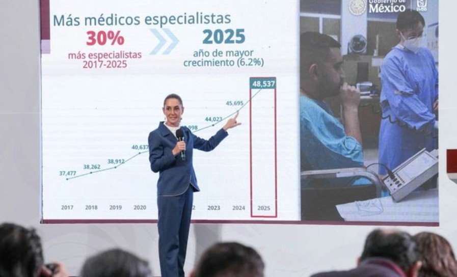 Récord histórico en formación y contratación de médicos especialistas