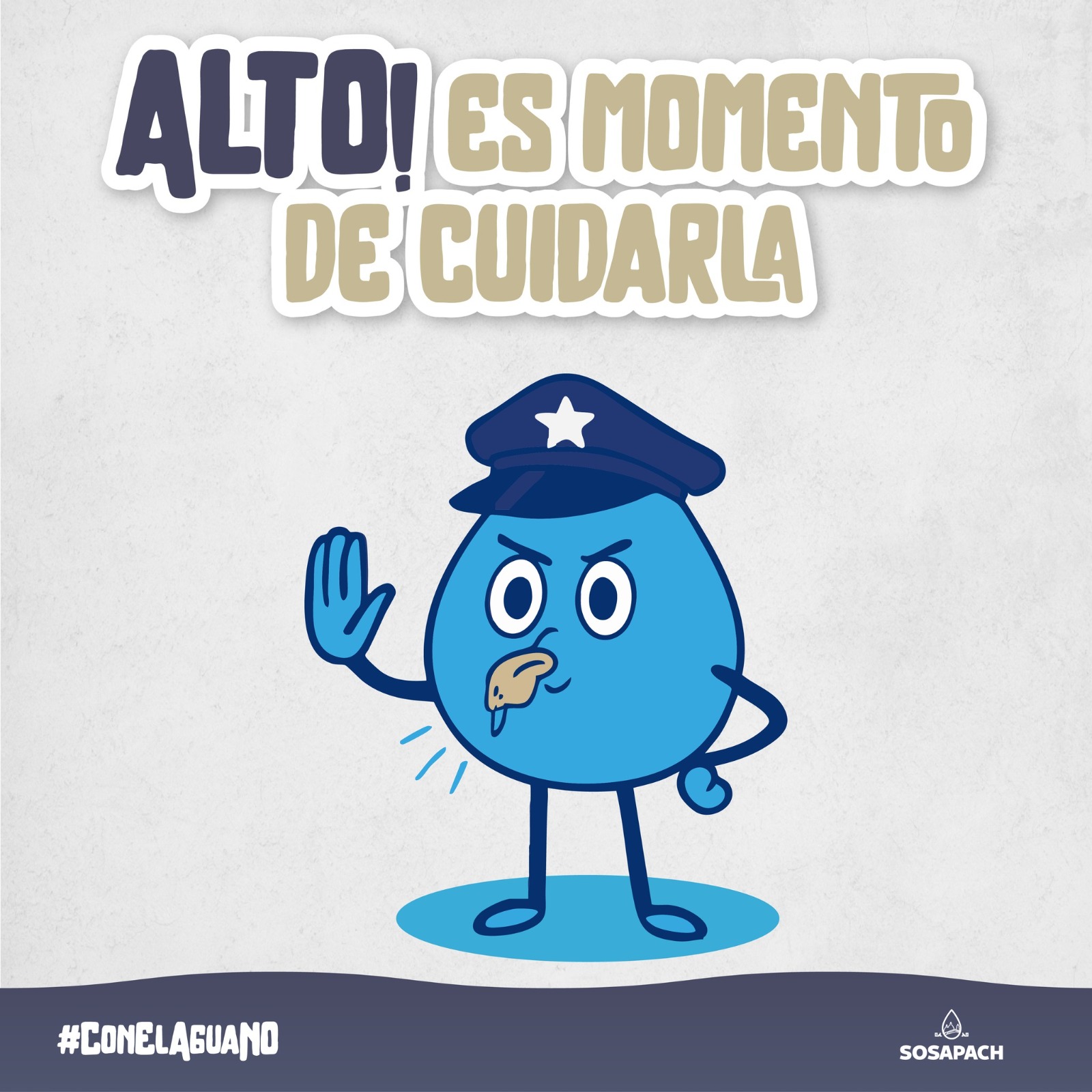 Con el agua no se juega... una campaña del SOSAPACH para crear conciencia