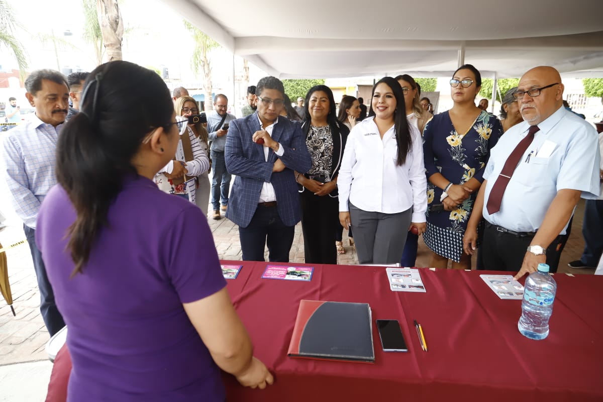 Tonantzin Fernández impulsa el empleo en beneficio de las y los cholultecas