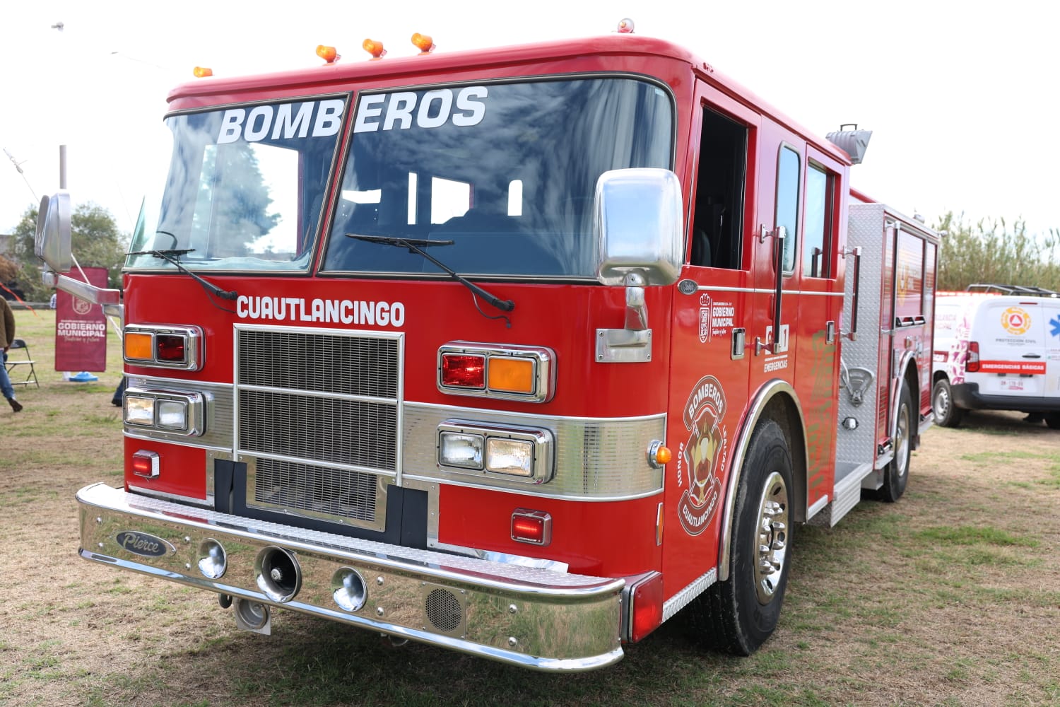 Histórico para Cuautlancingo adquisición de camión de bomberos: Omar Muñoz 