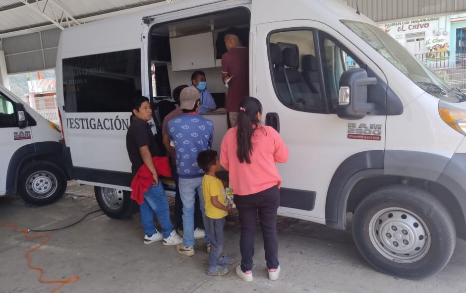 Fiscalía de Puebla acercará trámites a municipios con unidad móvil