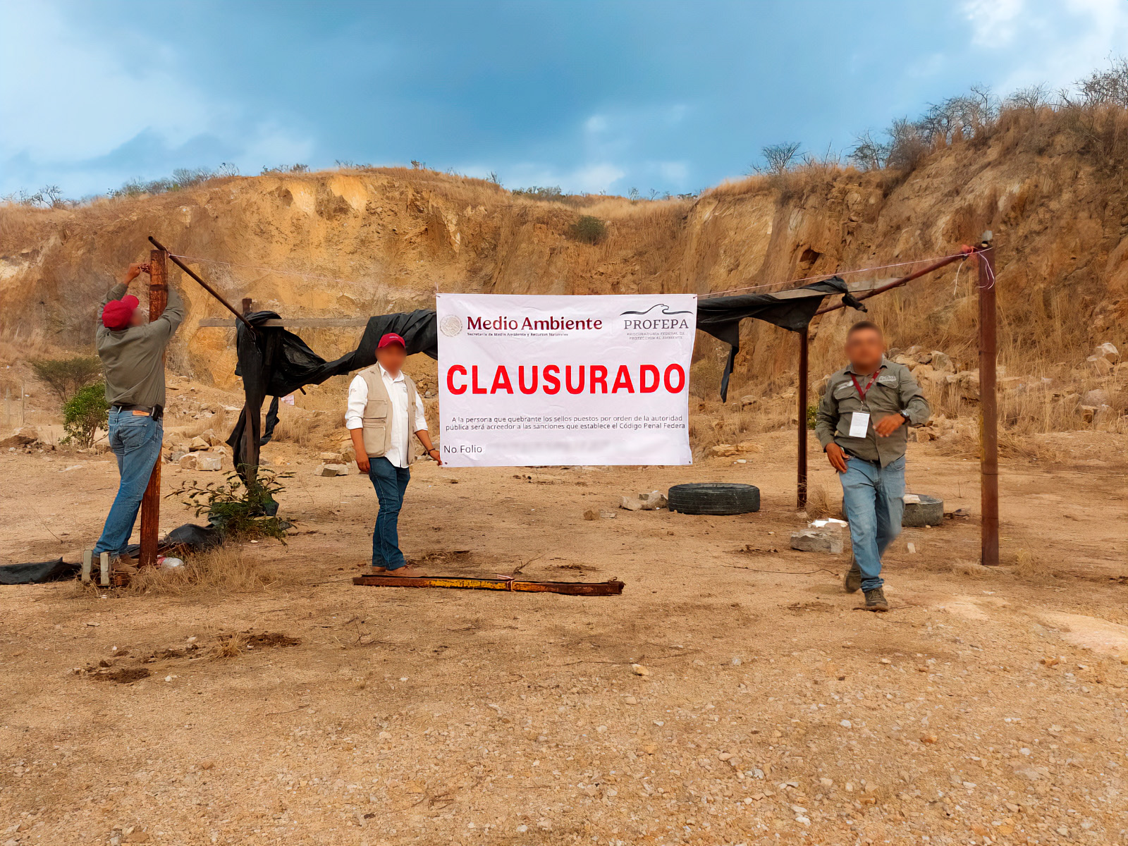 Profepa clausura predio en Chiapas por daño ambiental y tala ilegal
