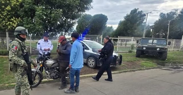 Refuerzan seguridad en Coronango con operativos coordinados