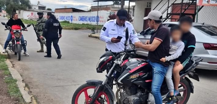 Refuerzan seguridad en Coronango con operativos coordinados