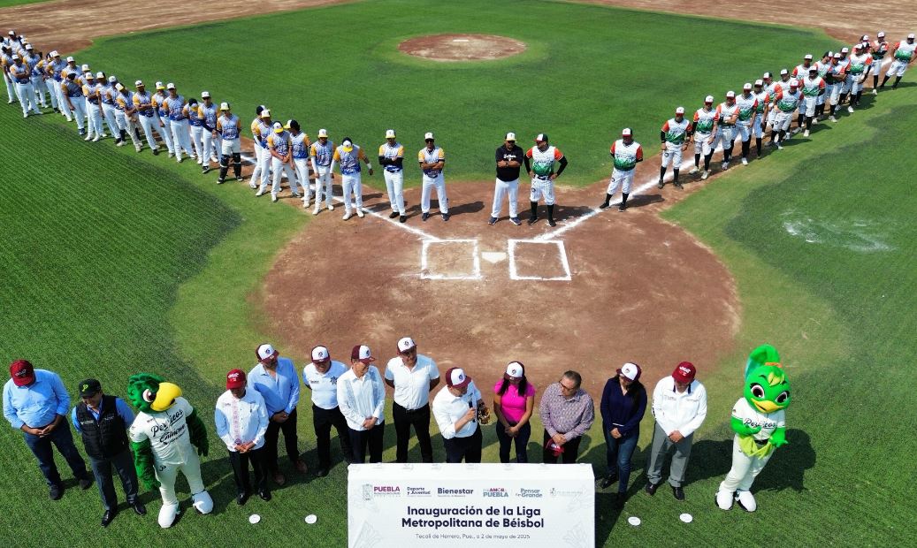 Armenta impulsa el béisbol profesional con nueva liga en Puebla