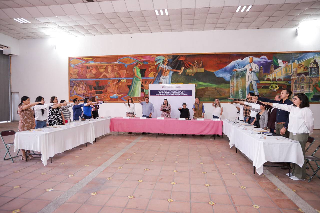 Instalan Comité de Ética y Conducta en San Andrés Cholula
