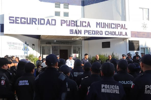Refrenda San Pedro Cholula compromiso con la seguridad y el trabajo policial