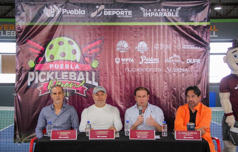 Puebla, pionera en apoyar el pickleball a nivel nacional