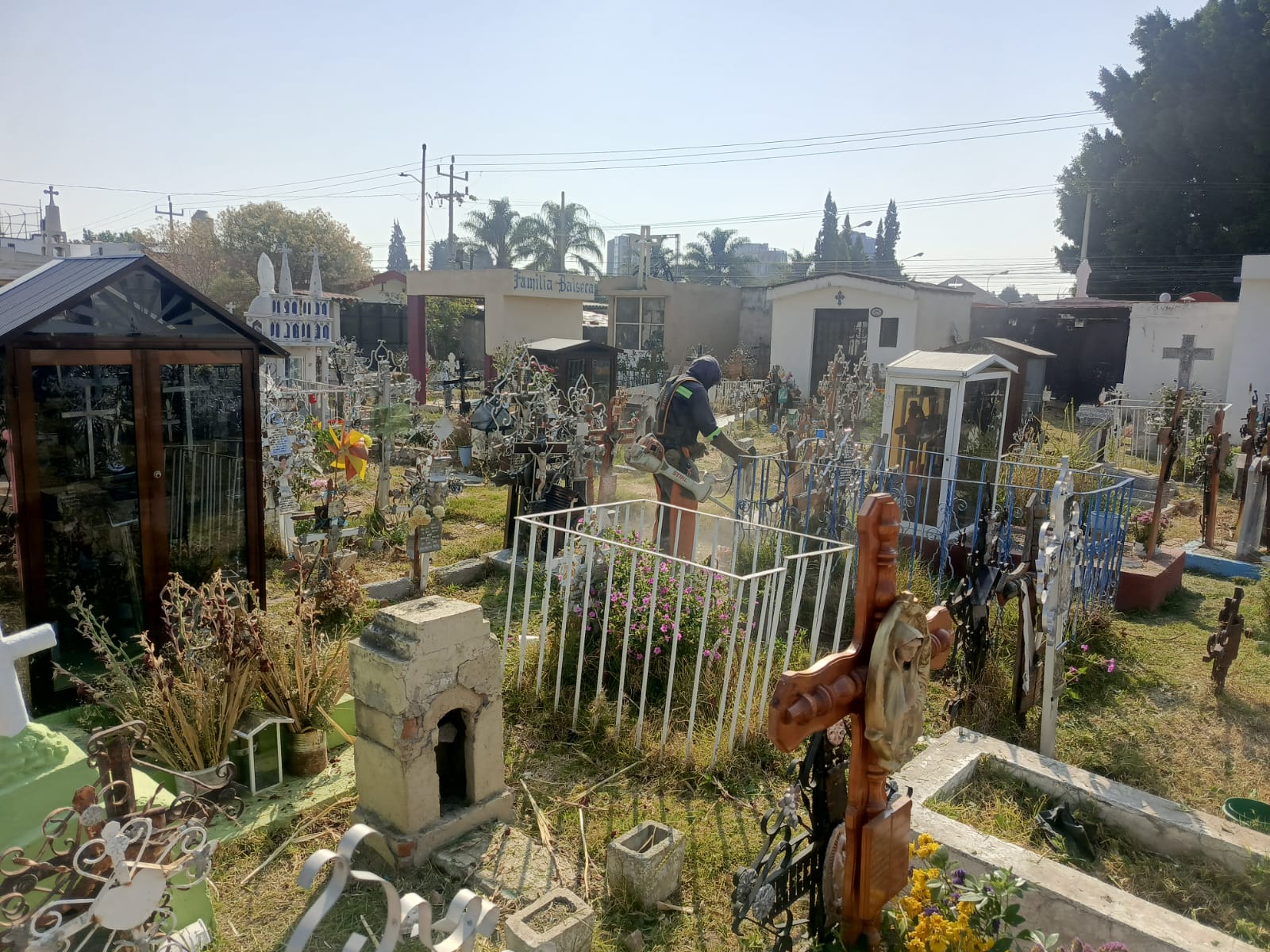 Gobierno de Cholula alista panteones para conmemorar el Día de las Madres