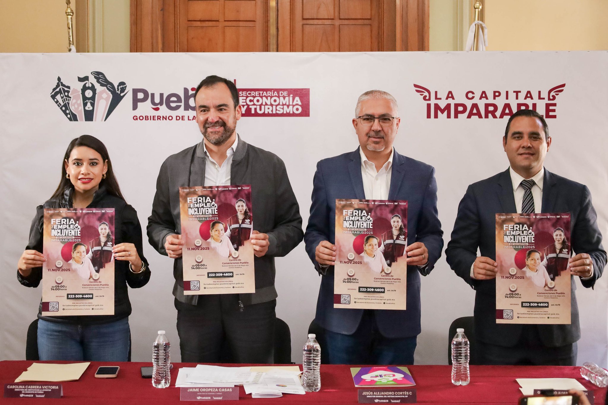 Puebla impulsa inclusión laboral con la Feria del Empleo Incluyente 2025