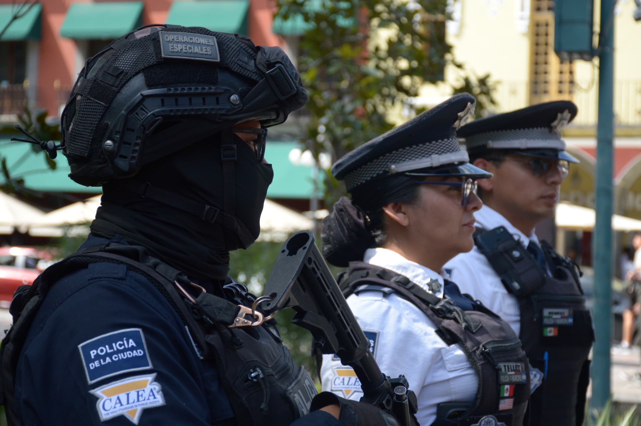 SSC refuerza seguridad por marcha de la Generación Z en el Centro Histórico de Puebla