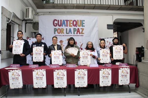 Festival “Guateque por la Paz” busca fortalecer la convivencia comunitaria en el zócalo de Puebla