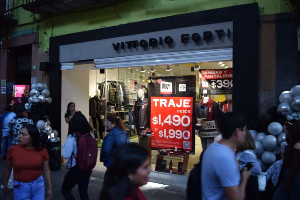 Centro Histórico luce despejado y con alta afluencia durante el Buen Fin 2025