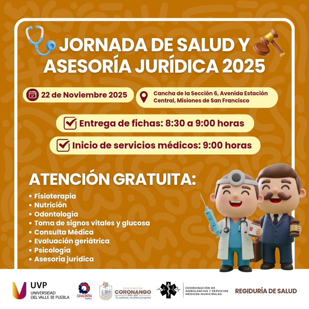 Celebrará Coronango Jornada de Salud y Sorteo del Servicio Militar Nacional