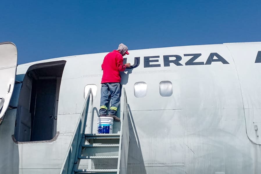 Tlaxcala revive su icónico avión en Tizatlán y sorprende a visitantes