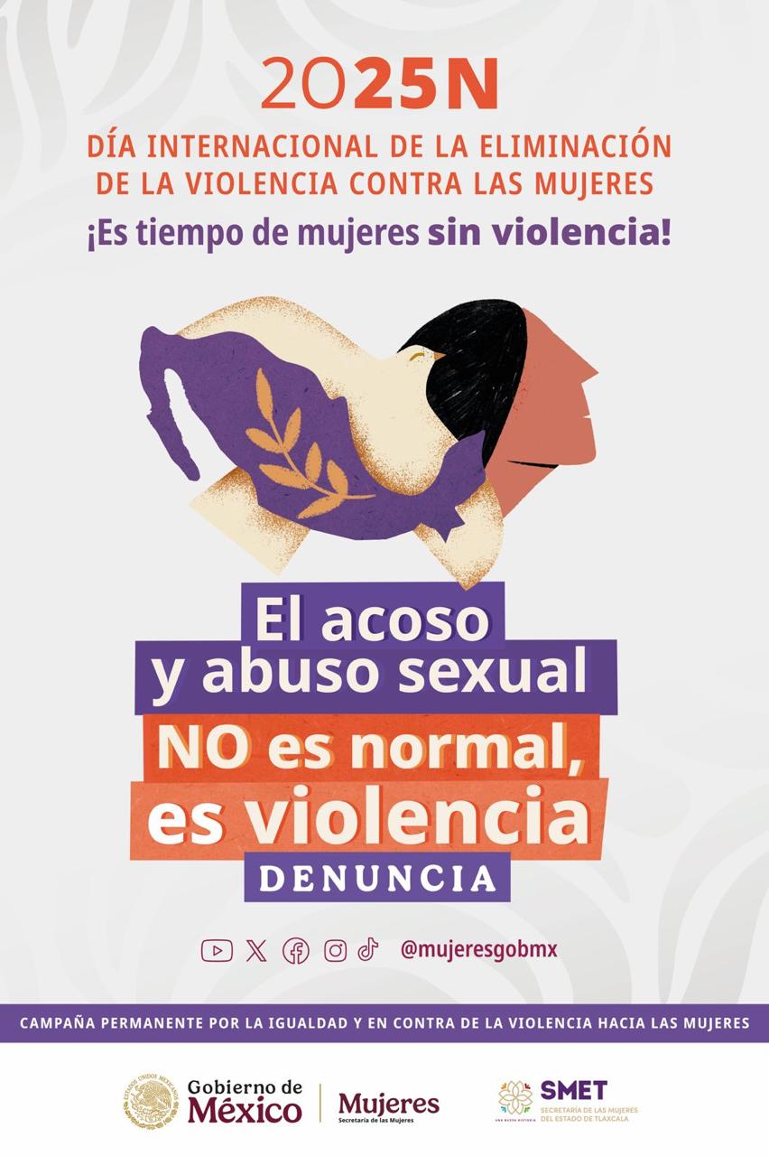 Tlaxcala se une con fuerza a los 16 Días de Activismo contra la violencia
