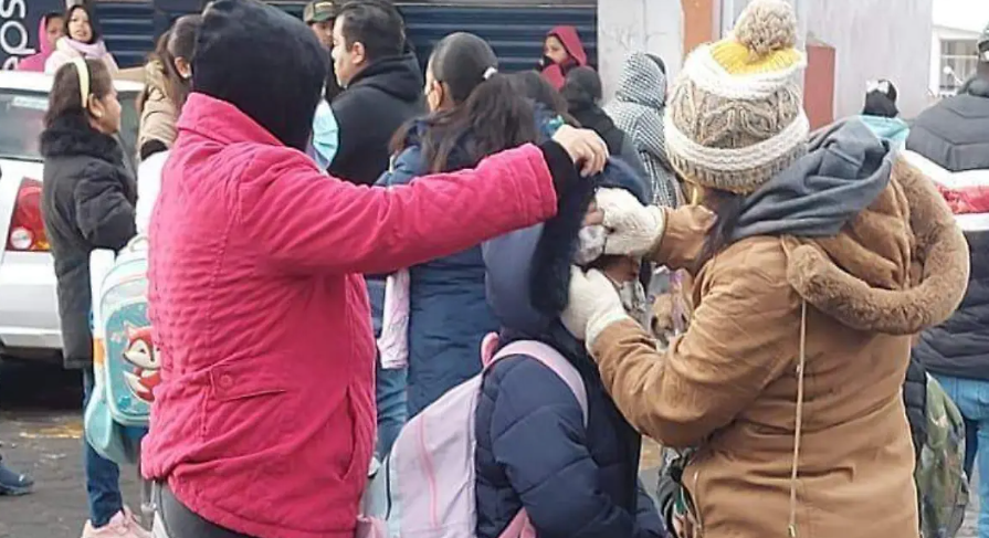 Frente frío sacude Tlaxcala: amanecen heladas y clima extremo este lunes