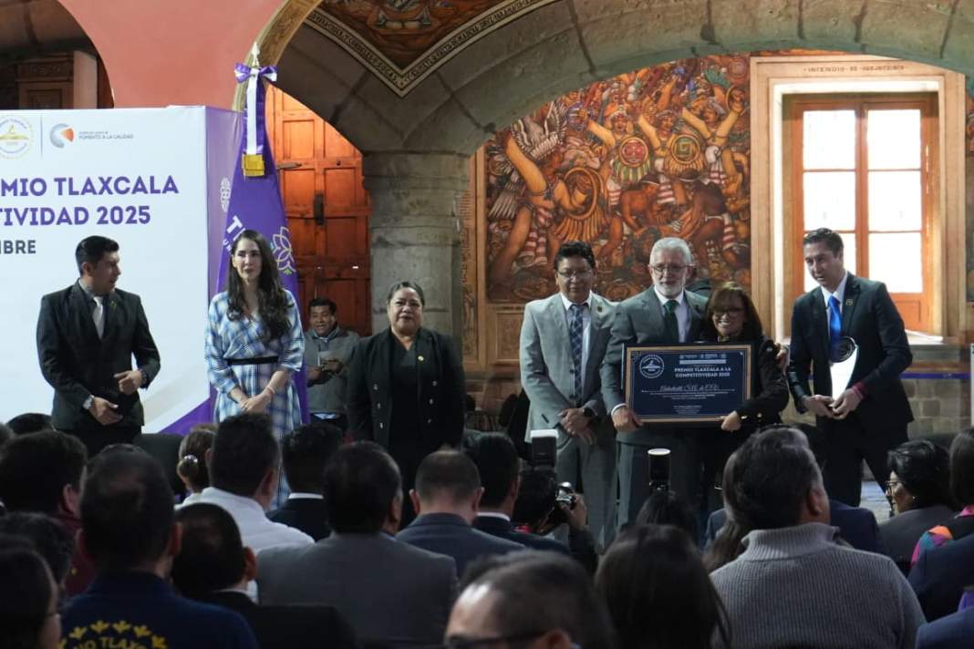 Tlaxcala presume avance histórico e impulsa empresas con nuevo premio 2025
