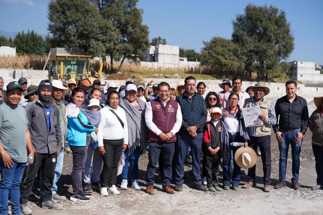Logran avance del 76% en obras para Pueblos Indígenas de Tlaxcala