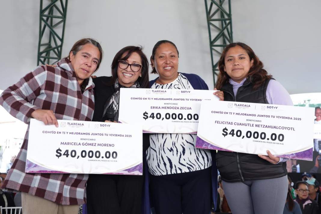 Gobierno lanza apoyos que cambian vidas y revolucionan viviendas en Tlaxcala
