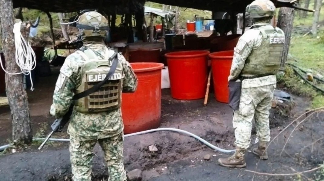 Desmantelan narcolaboratorio en Culiacán