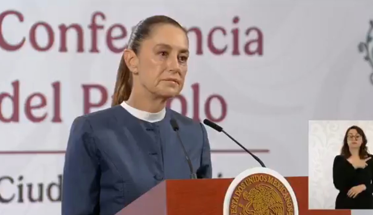 Sheinbaum condena el homicidio del alcalde de Uruapan