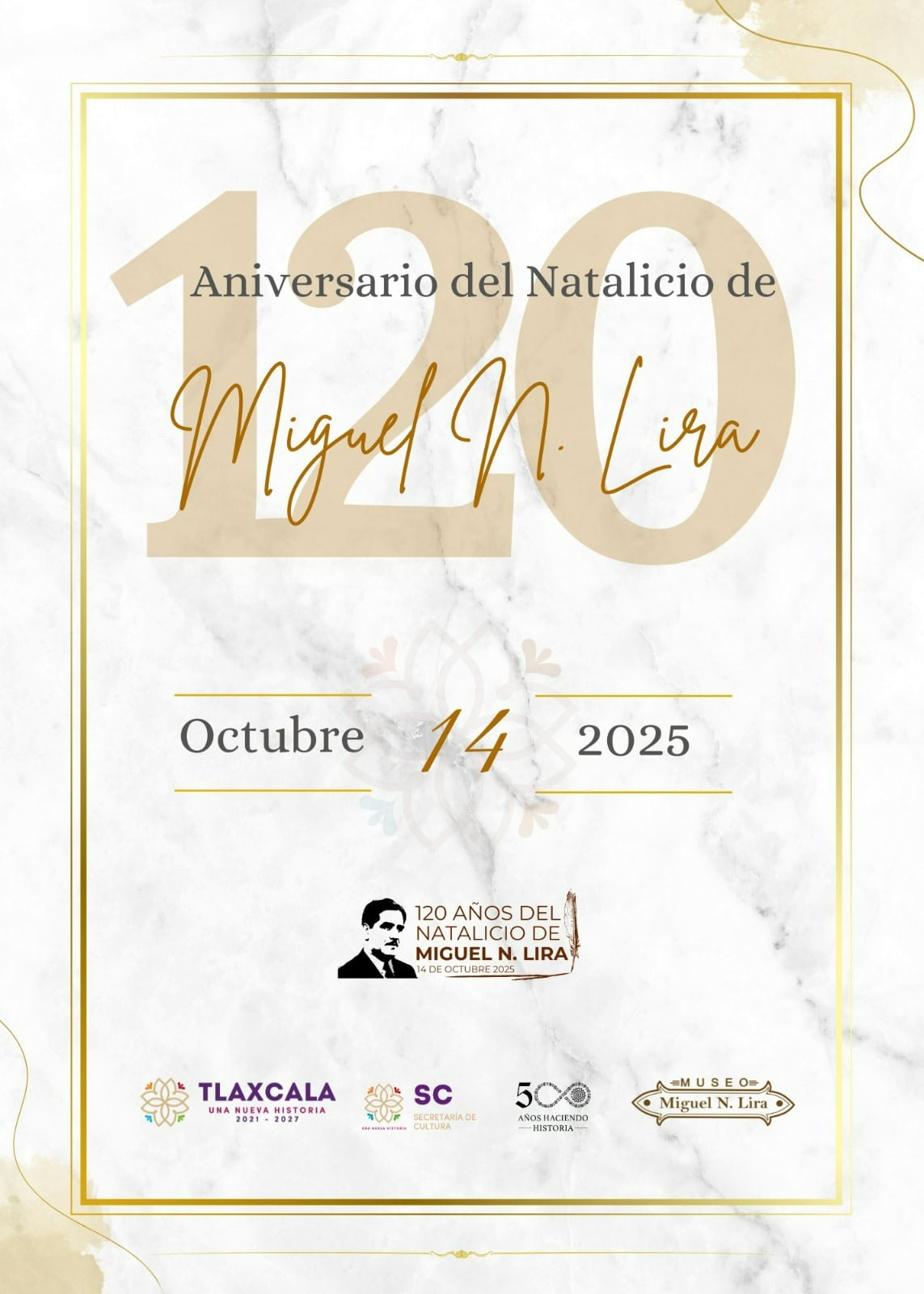 Tlaxcala honra a Miguel N. Lira con jornada cultural y literaria