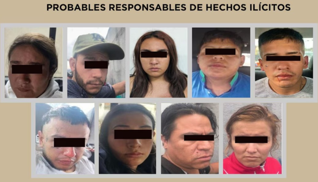Operativo coordinado desmantela célula delictiva en Edomex
