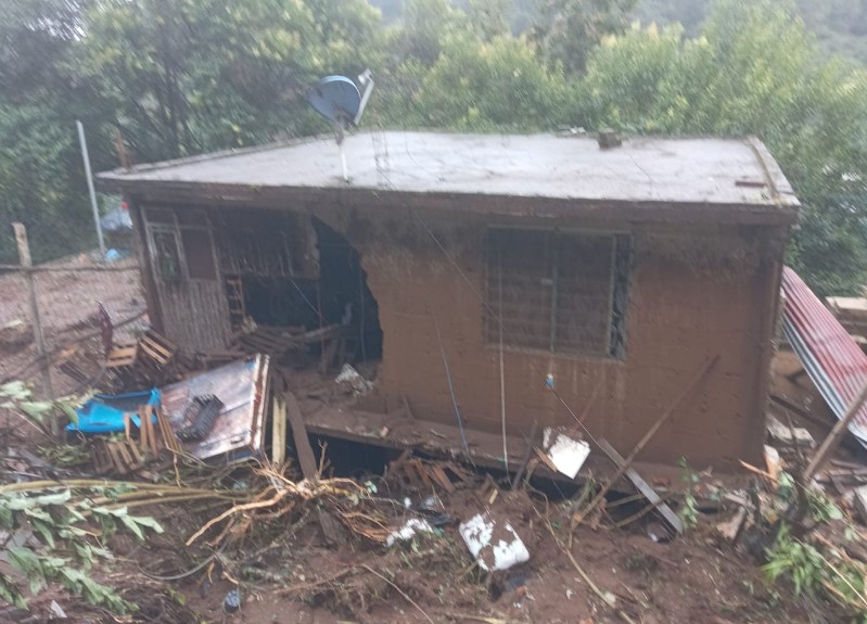 Censo de viviendas afectadas por lluvias