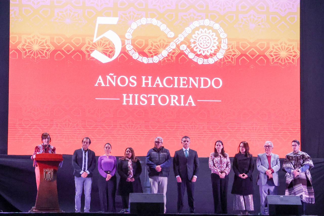 “Tlaxcala celebra 500 años reafirmando su orgullo e identidad”
