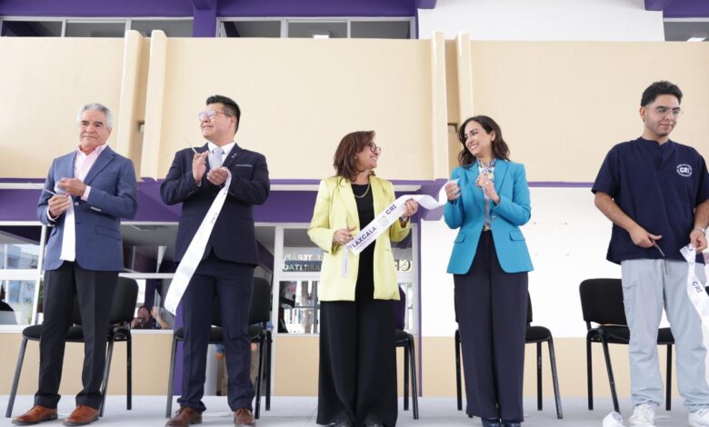 Lorena Cuéllar inaugura nuevo Centro de Rehabilitación Integral en Tlaxcala
