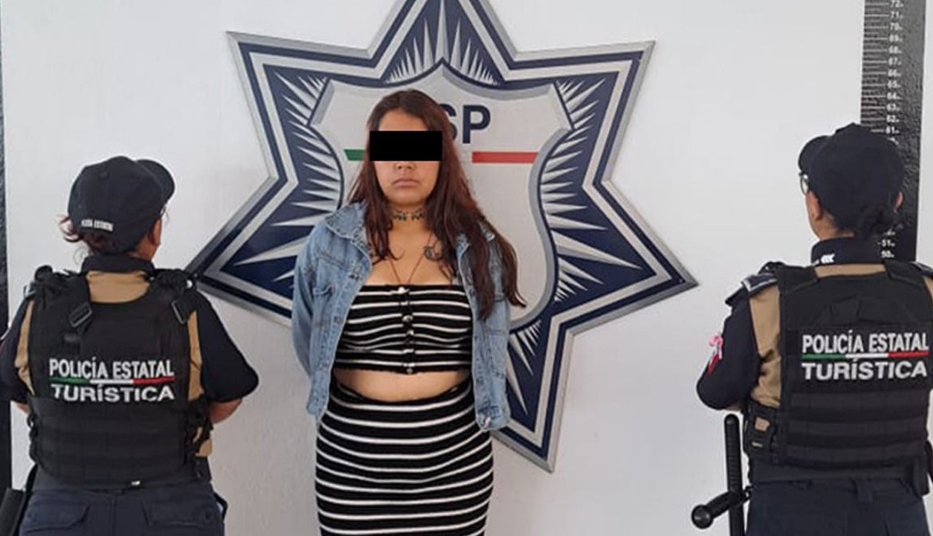 Detienen a presunta asaltante en el RUTA de Puebla