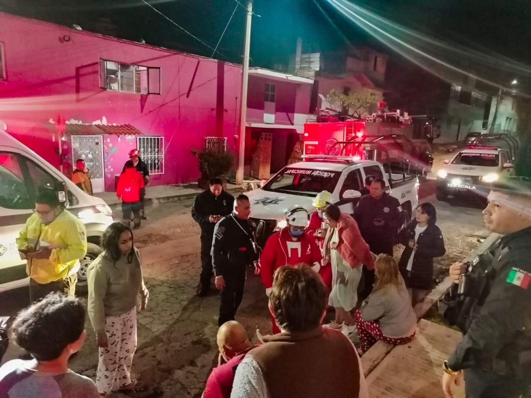 Coordinación en Tlaxcala evita tragedia por fuga de gas en Loma Xicohténcatl