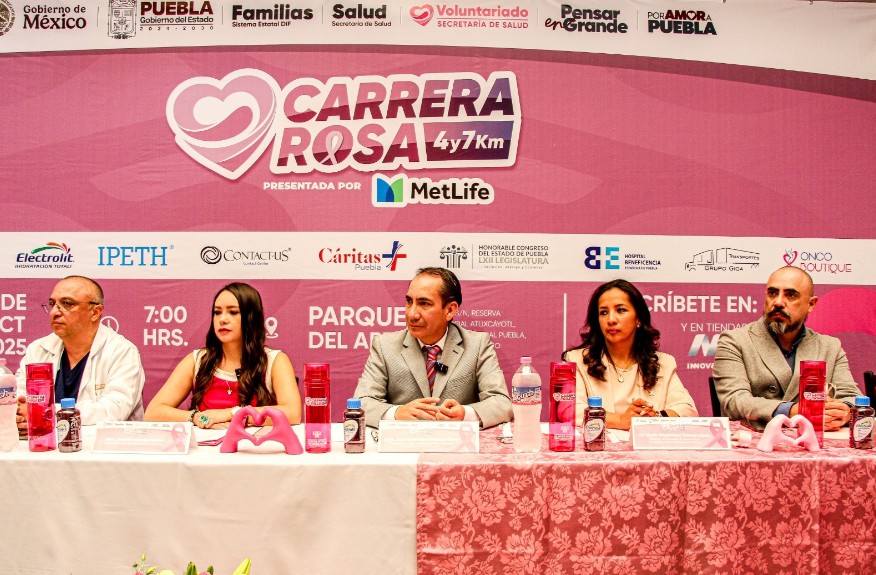 Puebla se prepara para la Carrera Rosa 2025