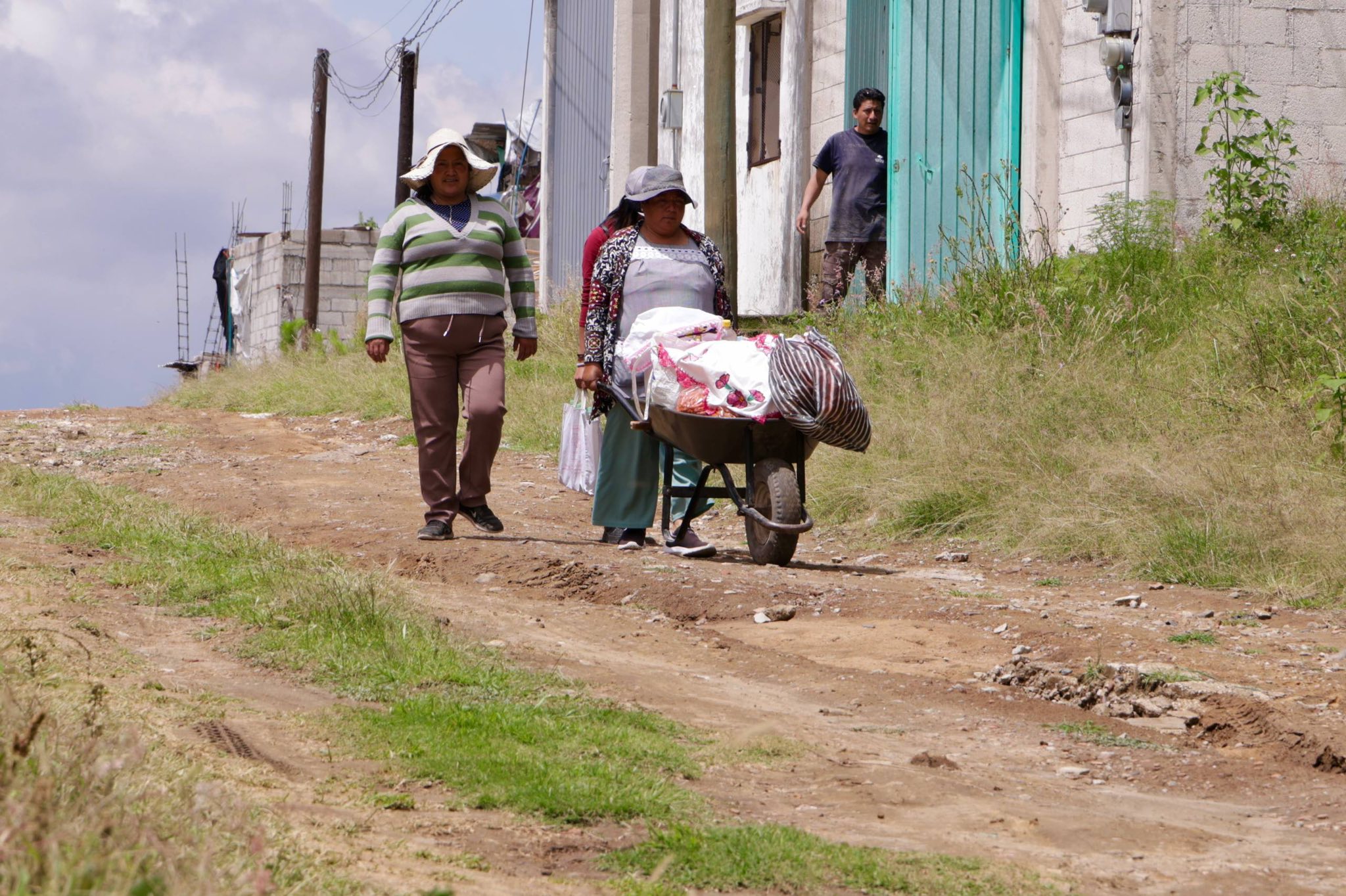 inicio de obras en dos junats auxiliares sach 2