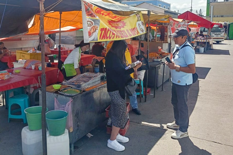 Tlaxcala refuerza la limpieza del mercado con supervisión ambiental