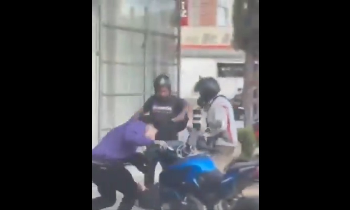 Robo y persecución en Amalucan