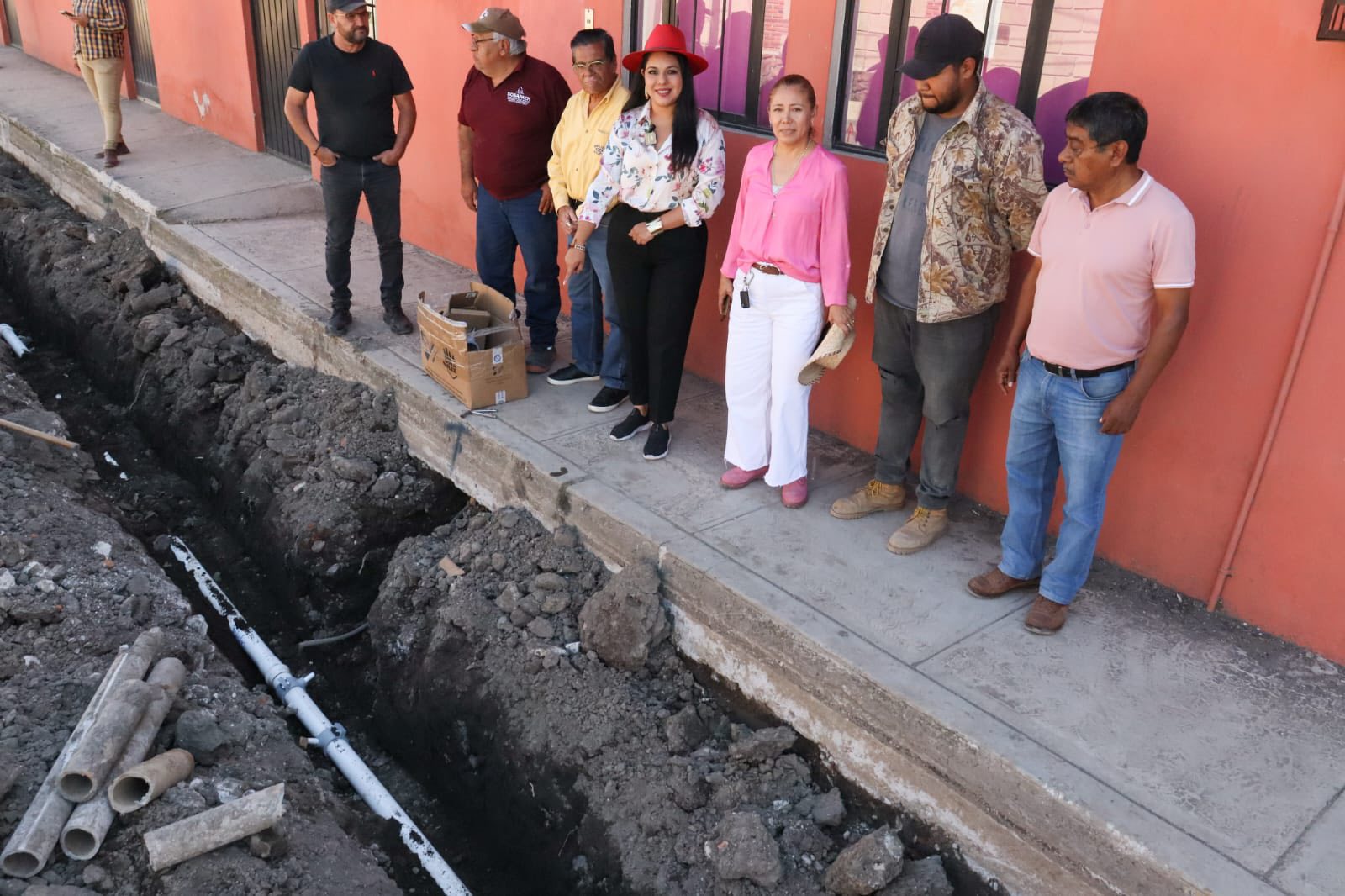 Supervisa Tonantzin Fernández el avance de obras que transforman a Cholula