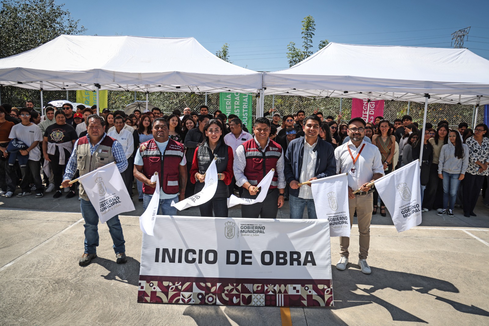 Realiza Omar Muñoz jornada de trabajo en Sanctorum y la cabecera municipal 