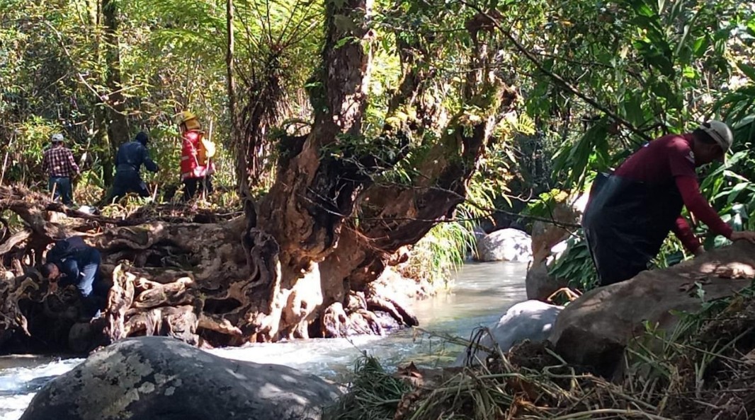 Operativo coordinado en Huauchinango