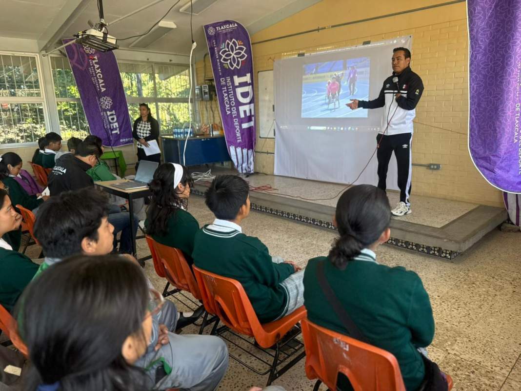 IDET inspira a jóvenes tlaxcaltecas con su programa Experiencia Deportiva