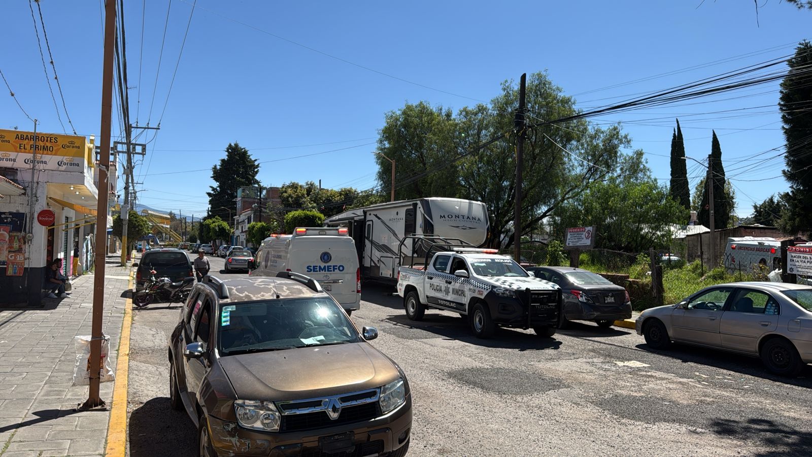 Muere hombre al interior de un hotel en Totolac; se presume infarto fulminante