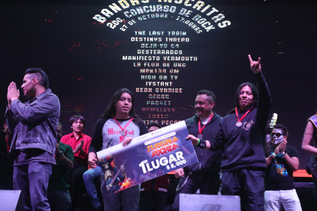 Tlaxcala Rockea 2025: Bandas locales brillan en la Feria de Ferias