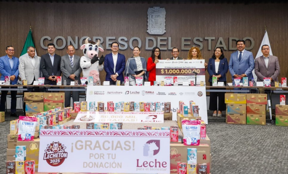 Gobierno de Puebla promueve justicia social y nutrición infantil