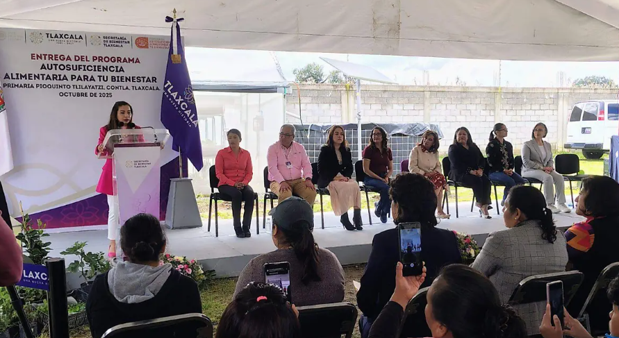 Contla impulsa autosuficiencia alimentaria con nuevo invernadero comunitario