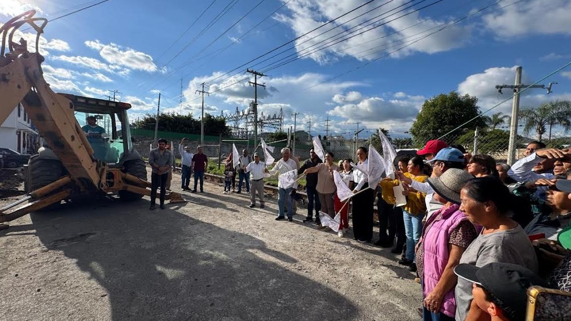 Inicio de una obra que impulsa el progreso